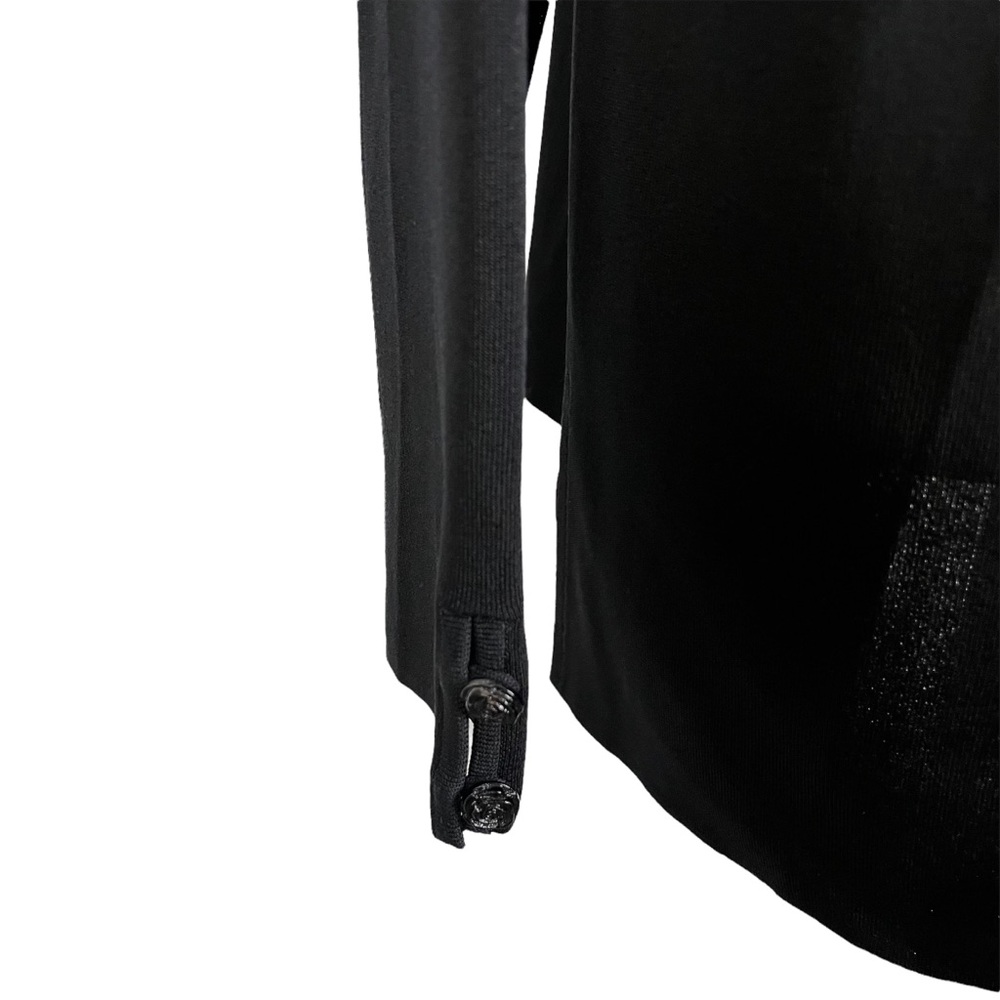 Exclusively Misook Black Button Down Cardigan - image 4